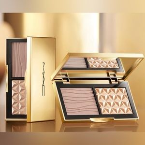 NEW MAC Sculpt & Glow Duo Highlight & Contour Palette • Double Gleam & Omega